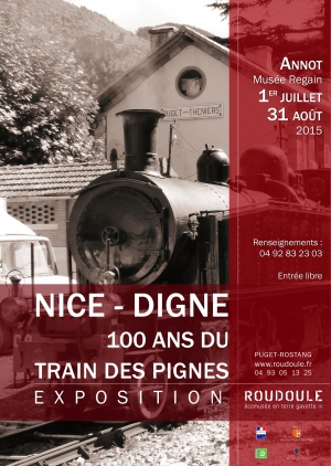 Nice-Digne, 100 ans du Train des Pignes